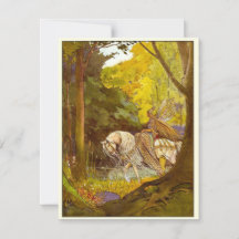 Vintage Illustration Princess of Elves