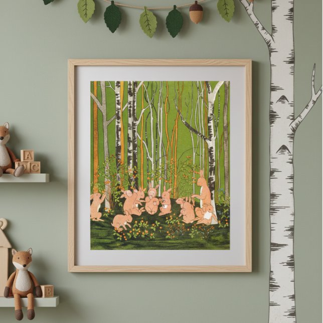 Vintage Illustration Sibylle Von Olfers Poster (Skapare uppladdad)