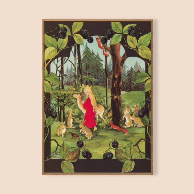 Vintage Illustration Sibylle von Olfers Poster (Skapare uppladdad)