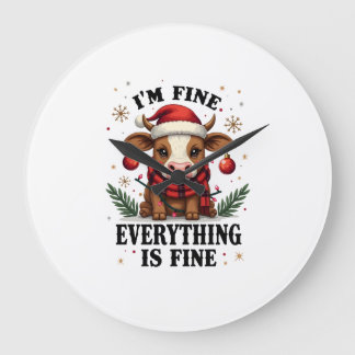 Vintage Im Fine Allting Är Bra Highland Ko Ch Stor Klocka