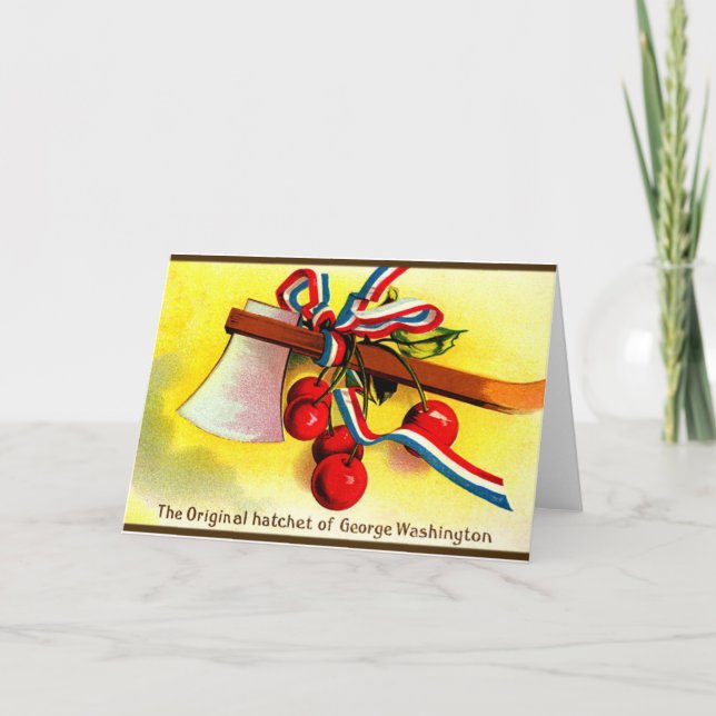 Vintage Independence day Kort (Framsida)