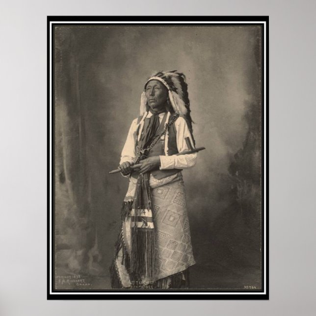 Vintage indian: Löjtnant Arapahoe - Poster (Framsidan)