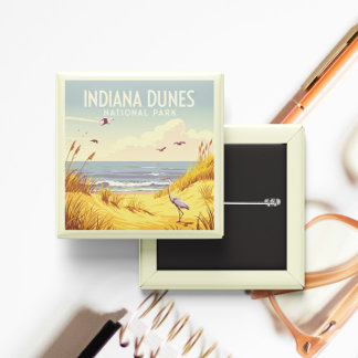 Vintage Indiana Dunes National Park Knapp