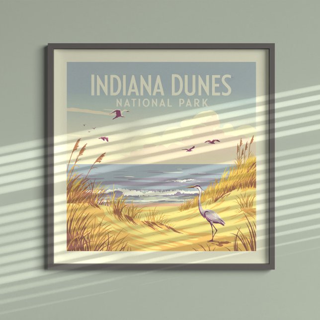 Vintage Indiana Dunes National Park  Poster (Skapare uppladdad)