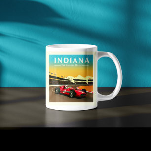 Vintage Indiana Kaffemugg