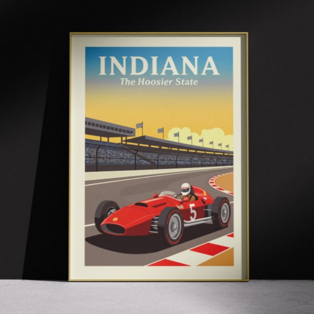 Vintage Indiana Poster (Skapare uppladdad)