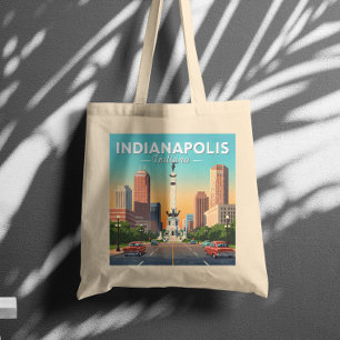 Vintage Indianapolis Indiana Tygkasse
