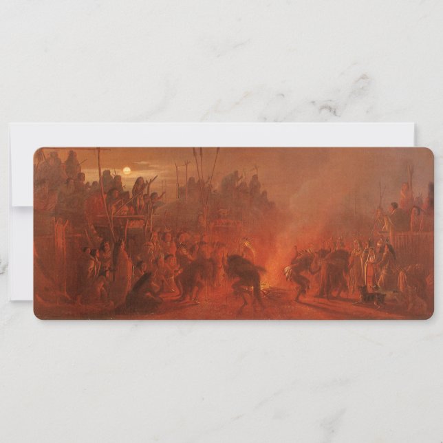 Vintage indianer, Buffeldans av Wimar (Framsida)