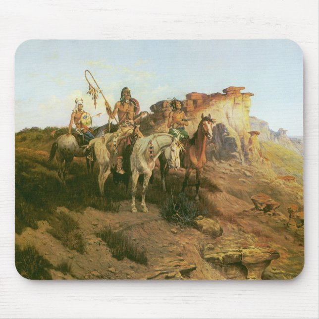 Vintage indianer, prärieprofeter, Seltzer Musmatta (Framsidan)