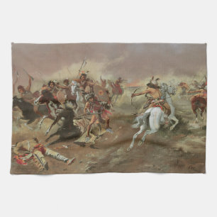 Vintage Indians, For Supremacy av CM Russell Kökshandduk