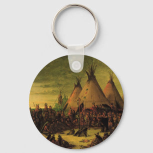 Vintage Indians, Sioux War Council av Catlin Nyckelring