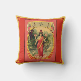 Vintage Indiska gudinnan Pillow Kudde