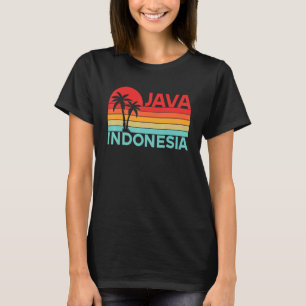 Vintage Indonesia Vacation Travel Asia Java T Shirt
