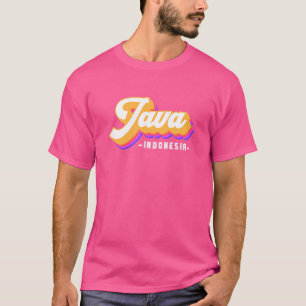 Vintage Indonesia Vacation Travel Asia Java T Shirt