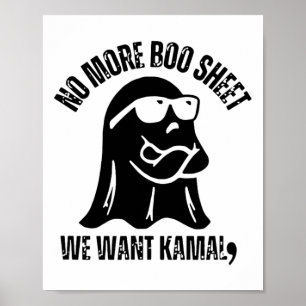Vintage inga fler Boo Lakan vi vill ha Kamala Hall Poster