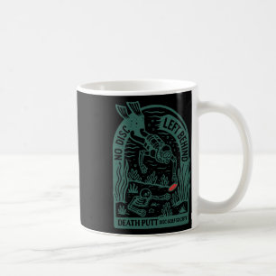 Vintage Inga Skivor Kvar Disc Golf Meme Golfare Kaffemugg