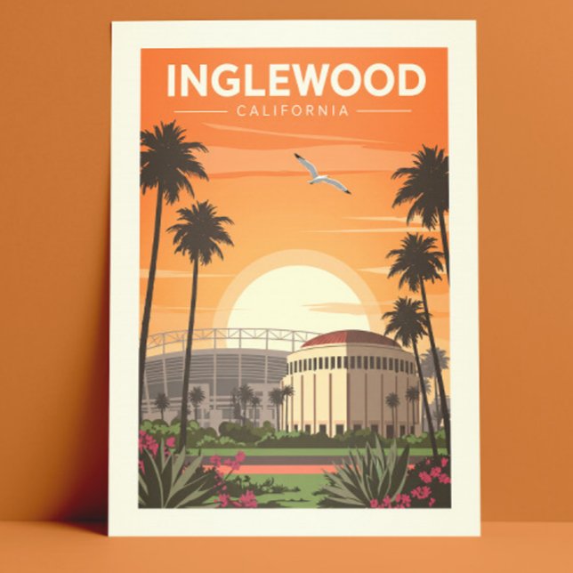 Vintage Inglewood California Vykort (Skapare uppladdad)