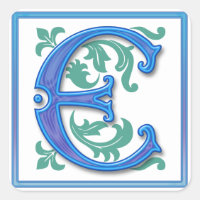 Vintage Initial E - Monogram E