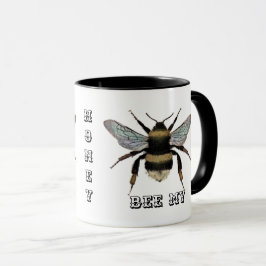 Vintage Insektra bin Min Roligt för honung Entomol Mugg