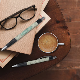 Vintage Inspicerad Elegant Blommigt Personlig Penn