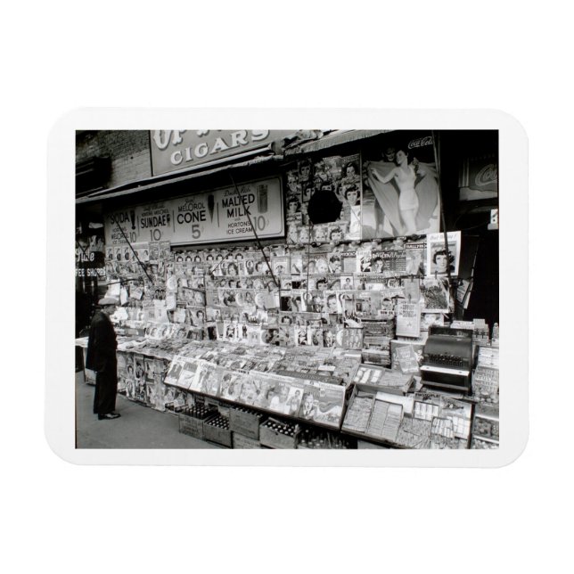 Vintage Inspired 1950-talet Magnet (Horisontell)