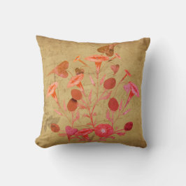 Vintage Inspired Blommigt Dekorativ kudde
