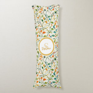 Vintage-Inspired Colorful Paisley Löv Mönster (2) Kroppskudde