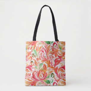 Vintage-Inspired Colorful Paisley Löv Mönster (5) Tygkasse
