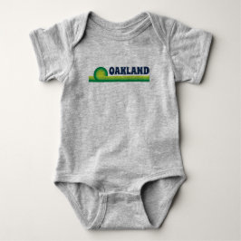 Vintage-Inspired Oakland Kärlek Baby Unisex T Shirt