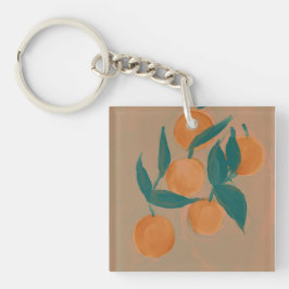 Vintage Inspired Orange Träd Garden