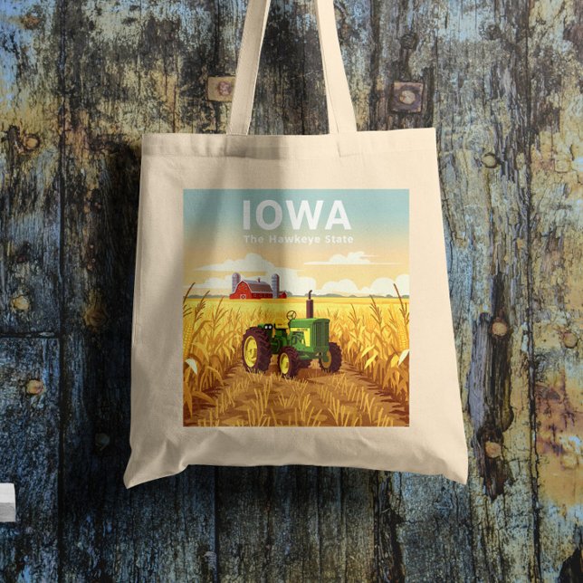 Vintage Iowa Tygkasse (Skapare uppladdad)