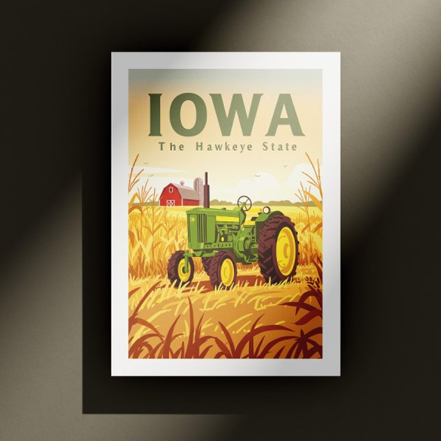 Vintage Iowa Vykort (Skapare uppladdad)