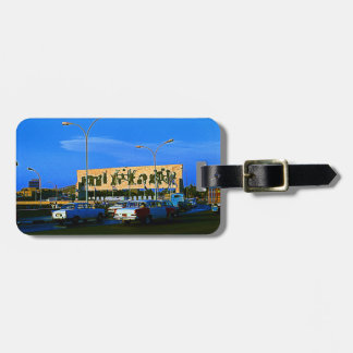 Vintage Irak Bagdad Tahrirtorget  Bagagebricka