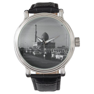 Vintage Irak Baghdad Buniya Mosque Armbandsur