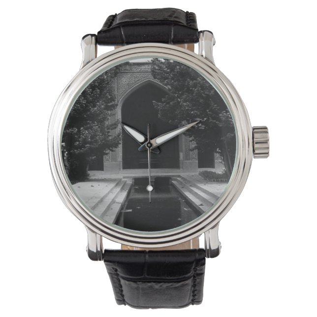 Vintage Iran Isfahan mosque Armbandsur (Framsida)