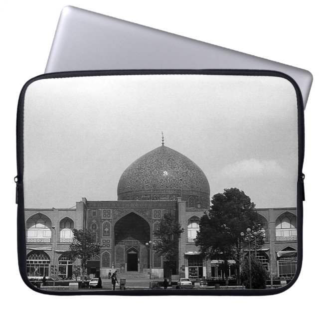 Vintage Iran Isfahan shah mosque Laptop Fodral (Framsidan)