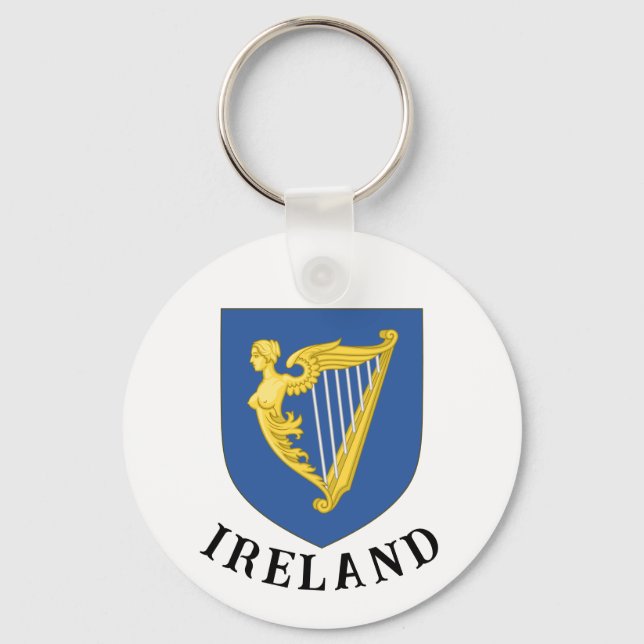 Vintage Ireland Keychain Nyckelring (Framsida)