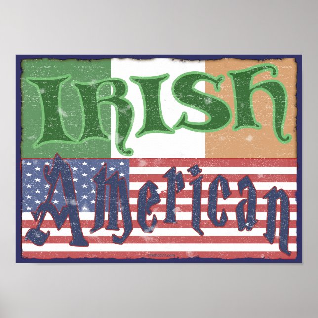 Vintage Irish American Poster (Framsidan)