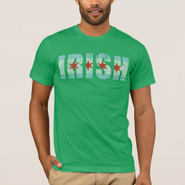 Vintage Irish Flagga of Chicago Tee Shirt
