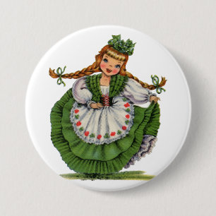 Vintage Irish Girl Knapp