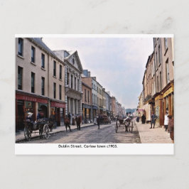 Vintage Irland, 1905 Dublin St. Carlow Vykort