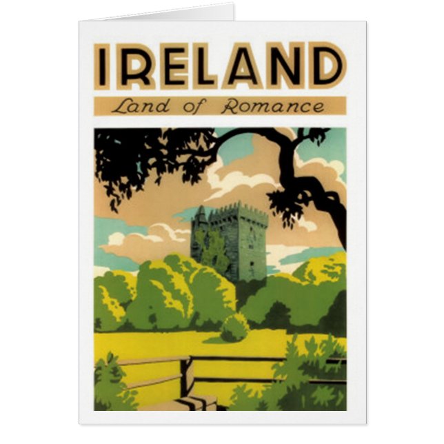 Vintage Irland - OBS Kort (Framsidan)