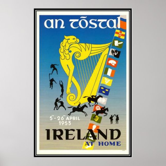 Vintage Irland - Poster (Framsidan)
