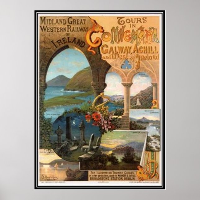 Vintage Irland - Poster (Framsidan)
