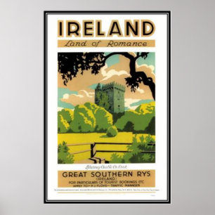 Vintage Irland - Poster
