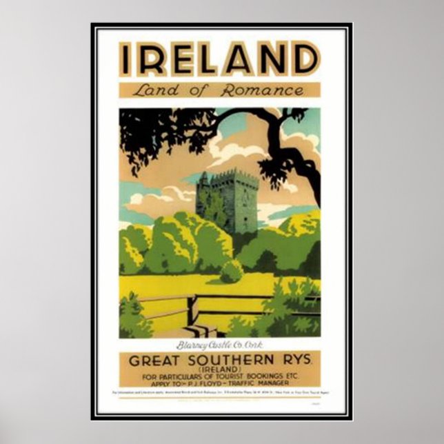 Vintage Irland - Poster (Framsidan)