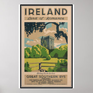 Vintage Irland - Poster