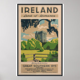 Vintage Irland - Poster