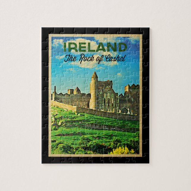 Vintage Irland Sten i Cashel Pussel (Vertikal)