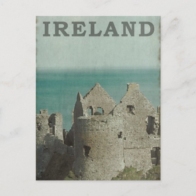 Vintage Irland Vykort (Framsida)